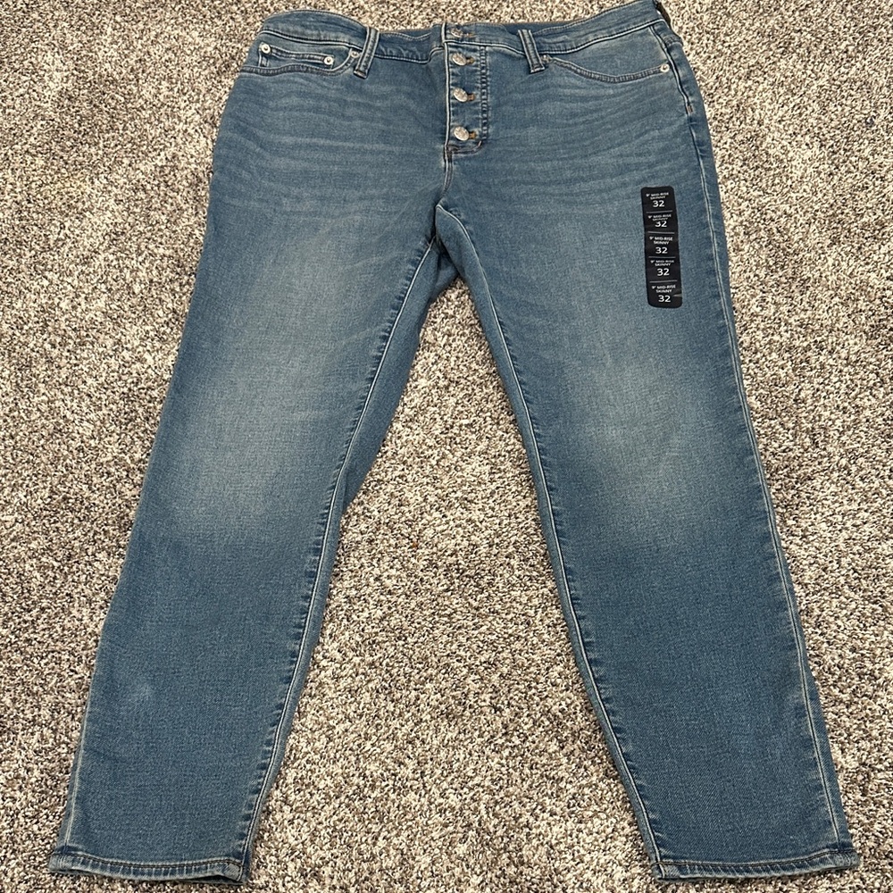 J. Crew Skinny Jeans in Classic Blue